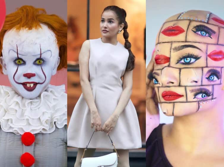 Makeup Influencer Faby Shares Secrets Behind Illusion Look Pennywise Look Gems Look