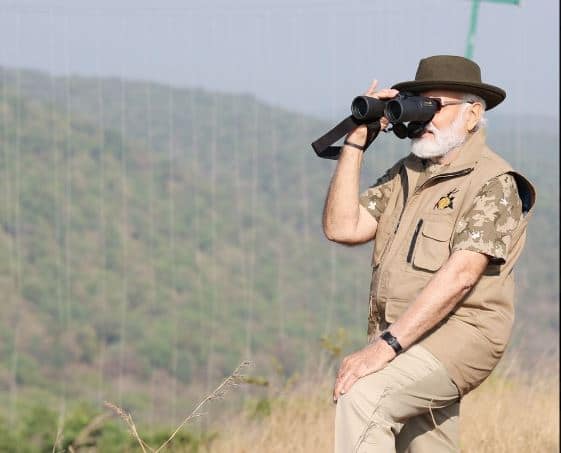 म्हैसूरमधील 'प्रोजेक्ट टायगर'ला 50 वर्षे पूर्ण झाल्यानिमित्त पंतप्रधान नरेंद्र मोदी आज कर्नाटक दौऱ्यावर आहेत.