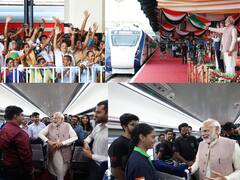 Vande Bharat சென்னையில் வந்தே பாரத் ரயிலை கொடியசைத்து தொடங்கி வைத்த பிரதமர்..பயணிகளையும் சந்தித்து பேசினார்!