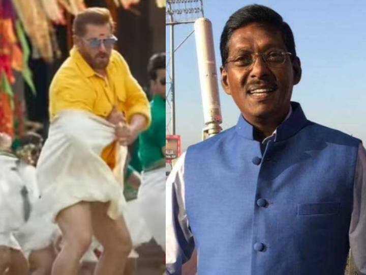 former cricketer laxman sivaramakrishnan criticized Kisi Ka Bhai Kisi Ki Jaan movie Yentamma Song Yentamma Song: வேட்டி கட்டிய சல்மான் கான்...  கடுமையாக விமர்சித்த கிரிக்கெட் வீரர்.. என்ன நடந்தது?