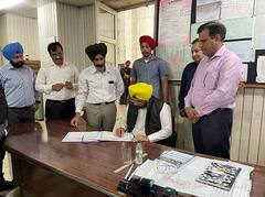 Punjab News: ਬਿਜਲੀ ਮੰਤਰੀ ਵੱਲੋਂ ਰਣਜੀਤ ਸਾਗਰ ਡੈਮ ਅਤੇ ਸ਼ਾਹਪੁਰਕੰਡੀ ਪ੍ਰੋਜੈਕਟ ਦਾ ਦੌਰਾ