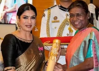 પદ્મશ્રી મળ્યા બાદ Raveena Tandonનો ખુલાસો- રાષ્ટ્રપતિ મુર્મુ મારી બધી ફિલ્મો જોઇ ચૂક્યા છે