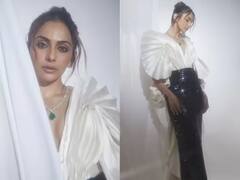 Pics: ડીપનેક વ્હાઇટ ટૉપમાં અપ્સરા જેવી સુંદર દેખાઇ Rakul Preet Singh, કાતિલ આંખોએ લૂંટ્યો ફેન્સનો કરાર