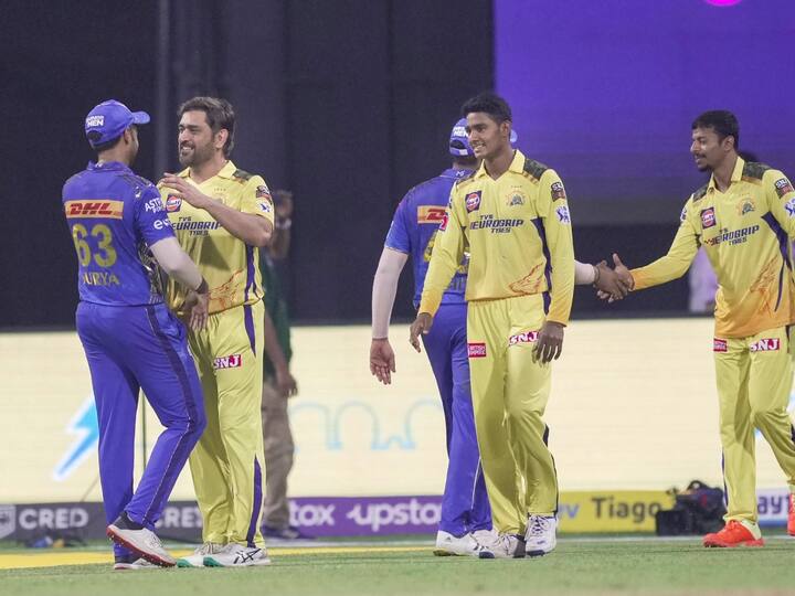 CSK vs MI : நேற்றைய ஐ.பி.எல் ஆட்டத்தில் மும்பை இந்தியன்ஸ் அணியை 7 விக்கெட்டுகள் வித்தியாசத்தில் வென்றது சென்னை சூப்பர் கிங்ஸ்!