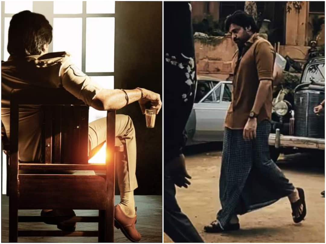 Pawan Kalyan look from Ustaad Bhagat Singh movie gets leaked Pawan Kalyan Lungi Photo : మళ్ళీ లుంగీ కట్టిన పవన్ కళ్యాణ్ - 'ఉస్తాద్' సెట్స్ నుంచి లీకైన లుక్ చూశారా?