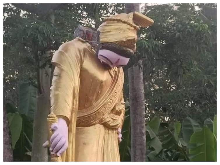 Tamil Nadu: Protesters Demand Arrest Of Miscreants For Vandalising Chhatrapati Shivaji’s Statue, Probe Underway Tamil Nadu: Protesters Demand Arrest Of Miscreants For Vandalising Chhatrapati Shivaji’s Statue, Probe Underway