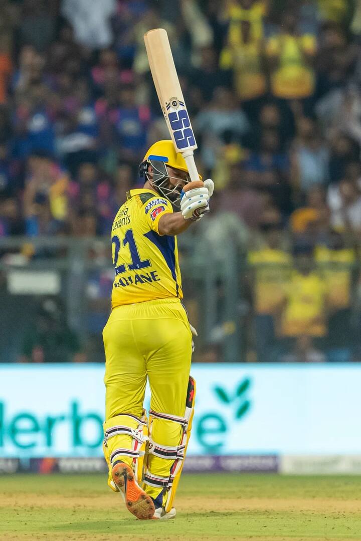 রাহানে পেরিয়ে গেলেন জস বাটলার ও শার্দুল ঠাকুরকে। দুজনই ২০ বলে হাফসেঞ্চুরি করেছেন চলতি আইপিএলে।