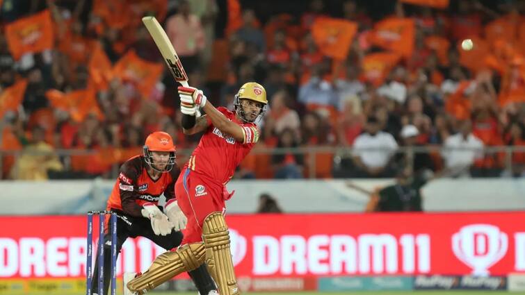 SRH vs PBKS, 1st Innings: Shikhar Dhawan fight lone battle scores  PBKS score vs SRH SRH vs PBKS, 1st Innings: একাই ৯৯, ধবনের অধিনায়কোচিত ইনিংসে সানরাইজার্সের বিরুদ্ধে ১৪৩/৯ করল পাঞ্জাব