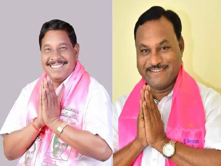 Adilabad Group politics in BRS leaders between Tula srinivas, Rathod Bapurao ఆదిలాబాద్ బీఆర్ఎస్‌లో భగ్గుమన్న వర్గపోరు, అస్సలు తగ్గని నేతలు! ఎమ్మెల్యే డౌన్ డౌన్ అంటూ నినాదాలు