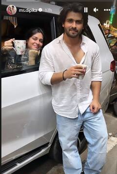 प्रेग्नेंट Dipika Kakar के साथ टी डेट पर निकले पति Shoaib Ibrahim, इस अंदाज में नजर आया कपल
