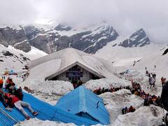 Preparations On For Opening Of Gurudwara Shri Hemkund Sahib Shrouded In Snow — In Pics