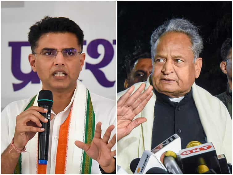 Demand For Compensation For 26 Lakh Students Shows Intellectual Bankruptcy Rajasthan CM Ashok Gehlot In Veiled Attack Slams Sachin Pilot 'Intellectual Bankruptcy': Gehlot's Attack After Pilot Demands Compensation For Students Affected By Paper Leaks