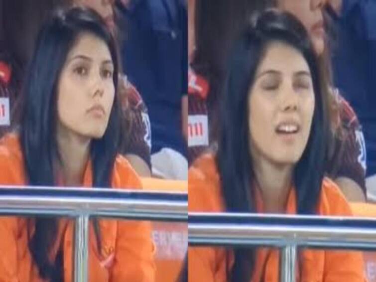 The reaction of the Sunrisers owner Kavya Maran on TV when cameraman showed gets viral Watch Video : காவ்யா மாறனை திரையில் காட்டிய கேமராமேன்… அதிருப்தியில் வெளியான ரியாக்ஷன்.. ட்ரெண்டாக்கிய ரசிகர் படை!