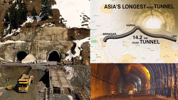 Zojila Tunnel : కశ్మీర్ - లద్దాఖ్ ప్రయాణం జోజిలా సొరంగంతో ఇక సేఫ్ | ABP Desam