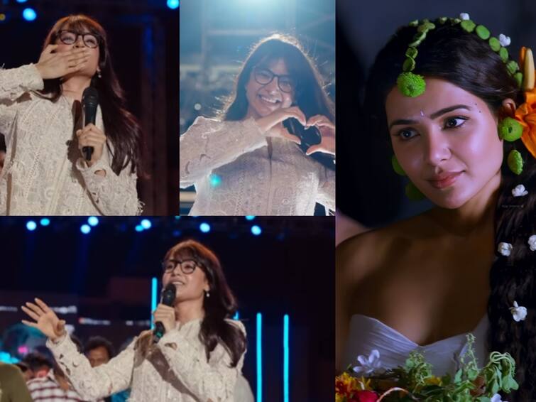 Samantha says her childhood dream has come true at Shaakuntalam promotion events Samantha : 6 மணிக்கு மேல ஸ்டார் எல்லாம் கிடையாது.. நாய்க்குட்டிகளை சுத்தம் பண்ணனும்.. ஜாலி மோடில் சமந்தா