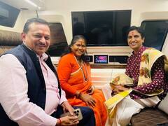 मंत्री नंद गोपाल गुप्ता नंदी के बाद BJP सांसद साध्वी निरंजन ज्योति के साथ दिखे कुमार विश्वास, सियासी अटकलें शुरू