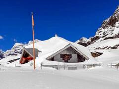 Preparations On For Opening Of Gurudwara Shri Hemkund Sahib Shrouded In Snow — In Pics