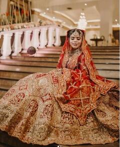 Jasmeen Akhtar: ਜੈਸਮੀਨ ਅਖਤਰ ਦੇ ਬ੍ਰਾਈਡਲ ਲੁੱਕ 'ਚ ਦੇਖੋ ਪੋਜ਼, ਹਮਸਫ਼ਰ ਨਾਲ ਇੰਝ ਆਈ ਨਜ਼ਰ