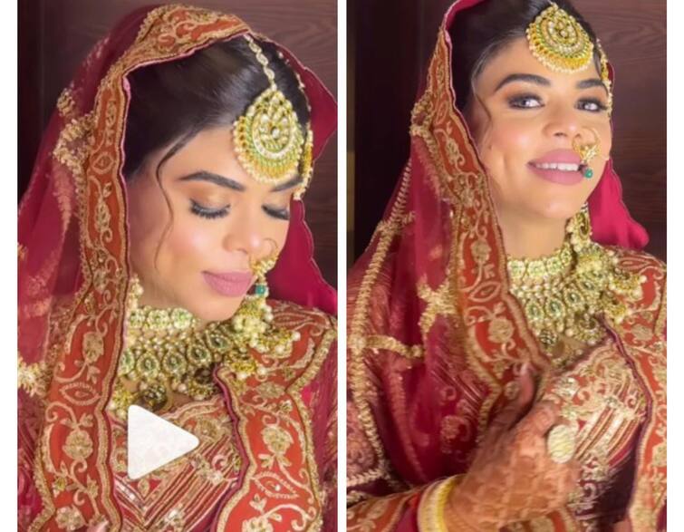 Punjabi singer Gurlez Akhtar s sister Jasmine Akhtar s bridal look came out Gurlej Akhtar: ਗੁਰਲੇਜ਼ ਅਖਤਰ ਦੀ ਭੈਣ ਜੈਸਮੀਨ ਦੀ ਬ੍ਰਾਈਡਲ ਲੁੱਕ ਆਈ ਸਾਹਮਣੇ, ਮੋਹ ਰਹੀ ਸਭ ਦਾ ਦਿਲ