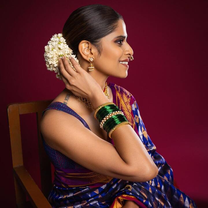 'सालस' असं कॅप्शन सईनं या फोटोला दिलं आहे.