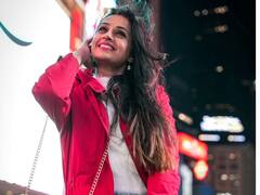 న్యూయార్క్‌లో నటి లయ - మోడ్రల్ లుక్‌లో చేస్తోంది మాయ!