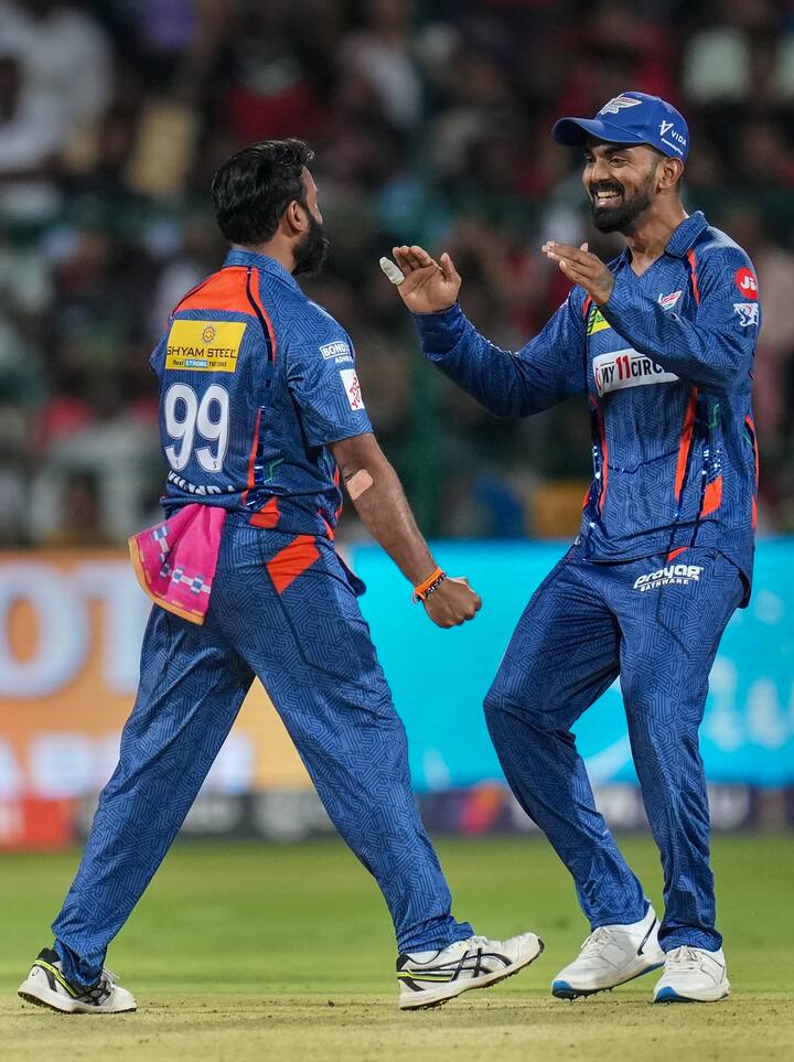 मार्कस स्टॉयनिस याने चौकार षटकार लगावत लखनौच्या विजयाचा पाया रचला. त्यानंतर निकोलस पूरन याने 19 चेंडूत 62 धावांची खेळी केली. निकोलस पूरन याने 326 स्ट्राइक रेटने धावांचा पाऊस पाडला. निकोलस पूरन याने आरसीबीच्या गोलंदाजांचा समाचार घेतला. हर्षल पटेल आणि कर्ण शर्मा यांच्या गोलंदाजीवर धावांचा पाऊस पाडला. निकोलस पूरन याने 19 चेंडूत सात षटकार आणि चार चौकार लगावत 62 धावांची खेळी केली.