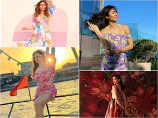 Take Floral Print Dresses Inspiration From These B-Town Divas For Summer Styling