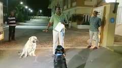 LB Nagar CI Narender Dogs Issue: కుక్కలను వదులుతున్నారని ఆరోపణలు