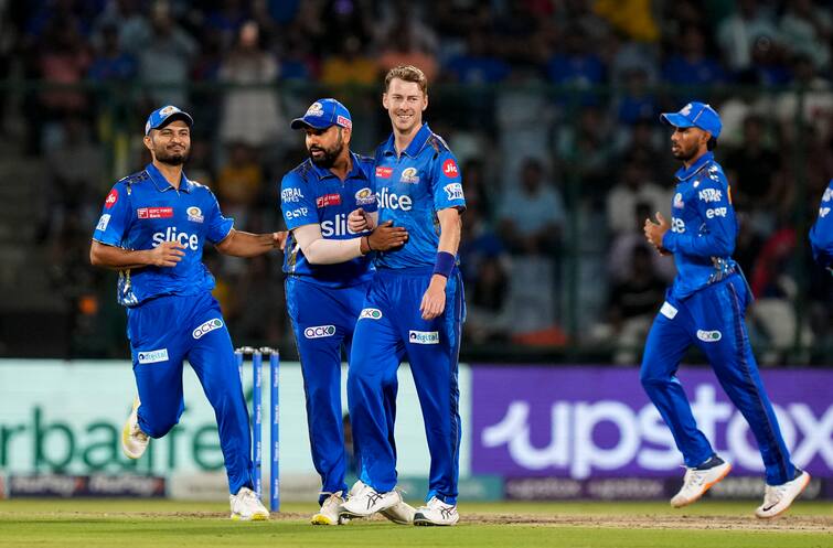 IPL 2023 MI won the match by 6 wickets against DC in Match 16 at Arun Jaitley Stadium 2023 Ipl live marathi News DC vs MI, Match Highlights: शर्मा- वर्माच्या खेळीने मुंबईला विजयी 'तिलक ', दिल्लीला हरवून पहिला विजय