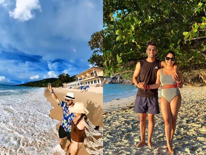 Krishna Mukherjee Honeymoon Photos:  कृष्णा मुखर्जी इन दिनों अपने पति के साथ हनीमून पर विदेश गई हैं. ऐसे में वह अपने पति के साथ क्वॉलिटी टाइम स्पेंड कर रही हैं और ढेरों तस्वीरें शेयर कर रही हैं