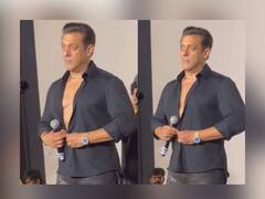 भर कार्यक्रमात सलमाननं दाखवले सिक्स पॅक्स; म्हणाला, 'तुम्हाला वाटतं वीएफएक्स आहे...'