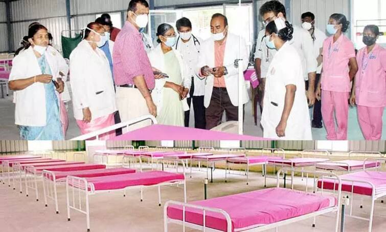 Corona increase in Trichy Special ward mother in government hospital TNN திருச்சியில் கொரோனா அதிகரிப்பு - அரசு மருத்துமனையில் சிறப்பு வார்டு தயார்
