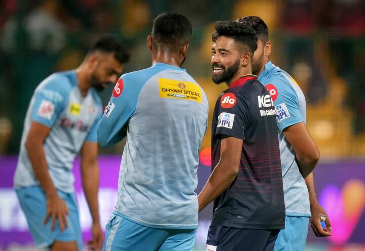 ராயல் சேலஞ்சர்ஸ் பெங்களூர் அணிக்கு எதிரான போட்டியில் 1 விக்கெட் வித்தியாசத்தில் லக்னோ சூப்பர் ஜெயண்ட்ஸ் வெற்றி பெற்றது