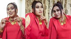 Afsana Khan: ਅਫਸਾਨਾ ਖਾਨ ਦੀ 'Glam Look' ਚਰਚਾ 'ਚ, ਰੈੱਡ ਡ੍ਰੈਸ 'ਚ ਢਾਇਆ ਕਹਿਰ