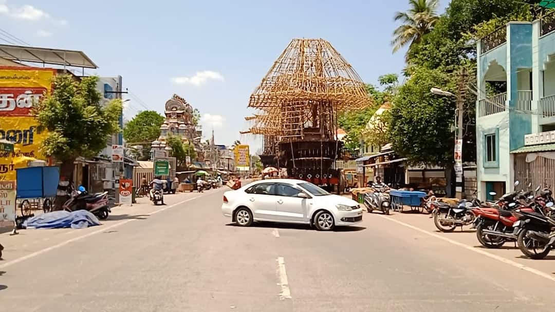 Tiruvarur people welcomed Minister Senthil Balaji's answer assembly that there are no more wires on the streets of Tiruvarur TNN தேரோடும் வீதிகளில் இனி வயர் இல்லை; அமைச்சரின் பேச்சுக்கு திருவாரூர் மக்கள் வரவேற்பு