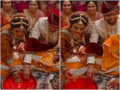 शादी में दूल्हे ने चोरी से किया एक काम, दुल्हन को पता भी ना चला... वीडियो में नोटिस कर पाएंगे आप?