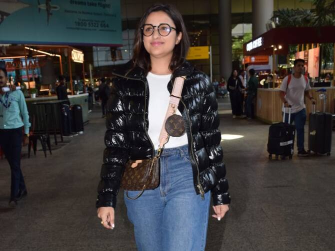 Parineeti Chopra's casual airport look!, airport