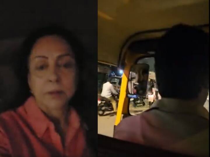 हेमा मालिनी यांनी ट्विटरवर आणखी एक व्हिडीओ शेअर केला. या व्हिडीओला त्यांनी कॅप्शन दिलं, 'हा मी ऑटोच्या आतून शूट केलेला व्हिडिओ आहे. मी खूप एन्जोय केलं.'