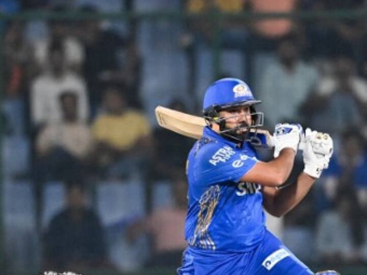 The Mumbai Indians’ skipper Rohit Sharma also bagged the Player of the Match award for his outstanding innings. (AFP)