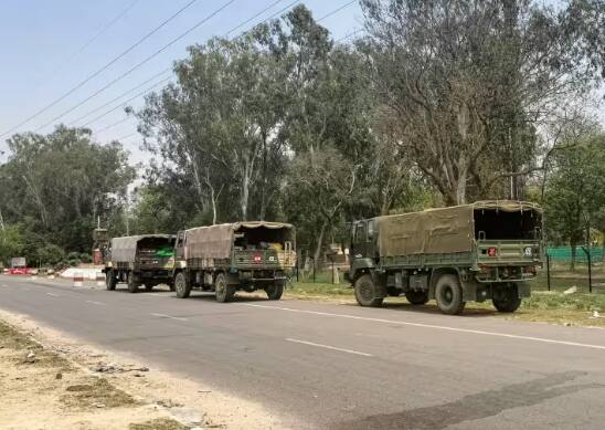 bathinda-military-station-two-unidentified-masked-men-in-kurta-pyjama-with-insas-rifle-and-axe-attacked Bathinda Military Station: ਸਫੇਦ ਕੁੜਤਾ ਪਜਾਮਾ ਪਾ ਕੇ 2 ਨਕਾਬਪੋਸ਼, ਹੱਥ 'ਚ ਰਾਈਫਲ ਅਤੇ ਕੁਲਹਾੜੀ...ਬਠਿੰਡਾ ਮਿਲਟਰੀ ਸਟੇਸ਼ਨ ਫਾਇਰਿੰਗ ਨਾਲ ਜੁੜੀਆਂ ਅਹਿਮ ਗੱਲਾਂ