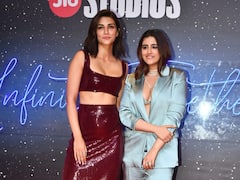 Kriti Sanon Raises Temperature In Maroon Sequins Co-Ord Set
