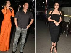 KKBKKJ ના પ્રમોશન પર Salman Khan- Pooja Hegde લાગ્યા સ્ટાઇલિશ, શહનાઝ ગિલનો પણ જોવા મળ્યો કિલર લૂક