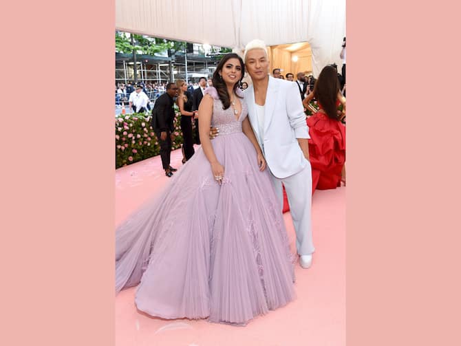 Isha Ambani walked the Met Gala 2017 red carpet in Dior couture