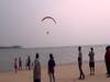 Sindhudurg : निळाशार समुद्र, नारळी पोफळीच्या बागा; कोकणातील समुद्रकिनाऱ्यावर पॅरामोटर राईडची धमाल