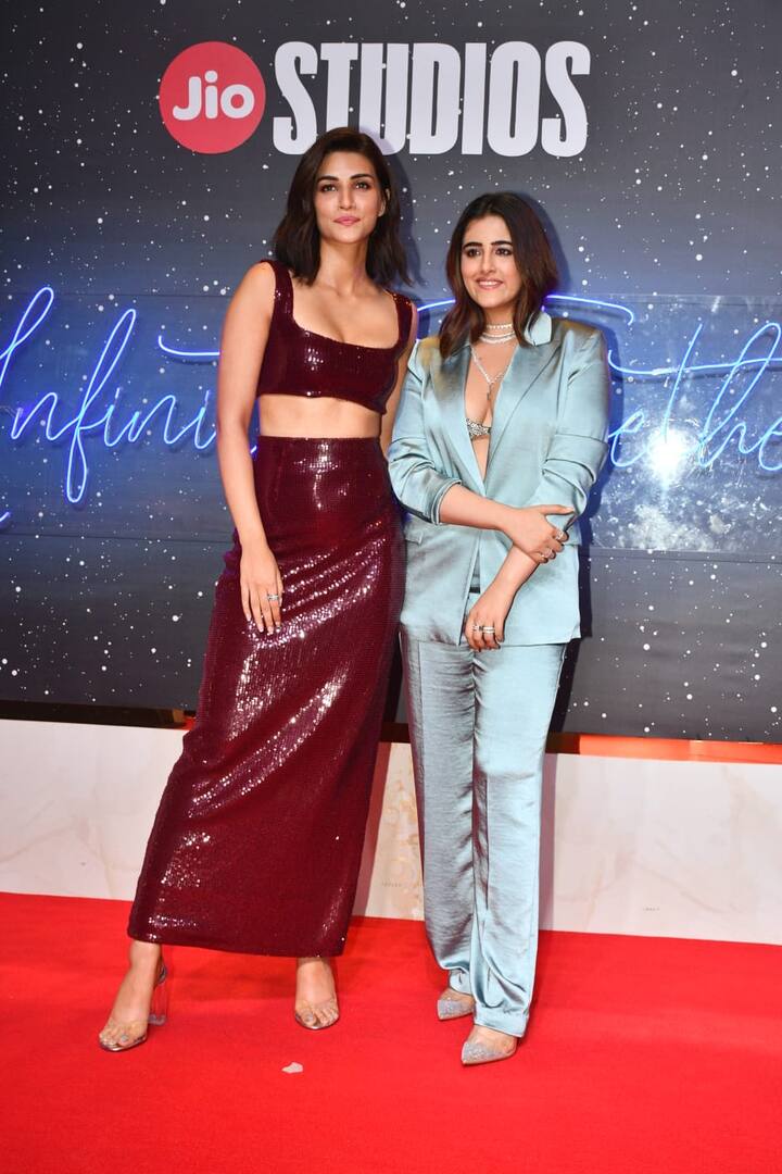 Both Sanon sisters looked dapper