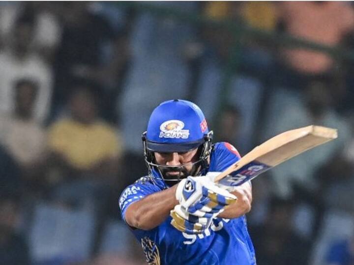 Skipper Rohit Sharma got his first half-century of this season while chasing down a total of  173 runs. The 35-year-old was the top scorer for his team, scoring  65 runs from 45 balls. (AFP)