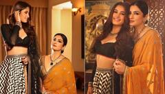 Raveena Tendon: 'ਧੀ 'ਚ ਨਜ਼ਰ ਆਈ ਮਾਂ ਦੀ ਝਲਕ...' ਰਾਸ਼ਾ ਅਤੇ ਰਵੀਨਾ ਟੰਡਨ ਦਾ ਲੇਟੈਸਟ ਫੋਟੋਸ਼ੂਟ ਹੋਇਆ ਵਾਇਰਲ, ਵੇਖੋ ਤਸਵੀਰਾਂ