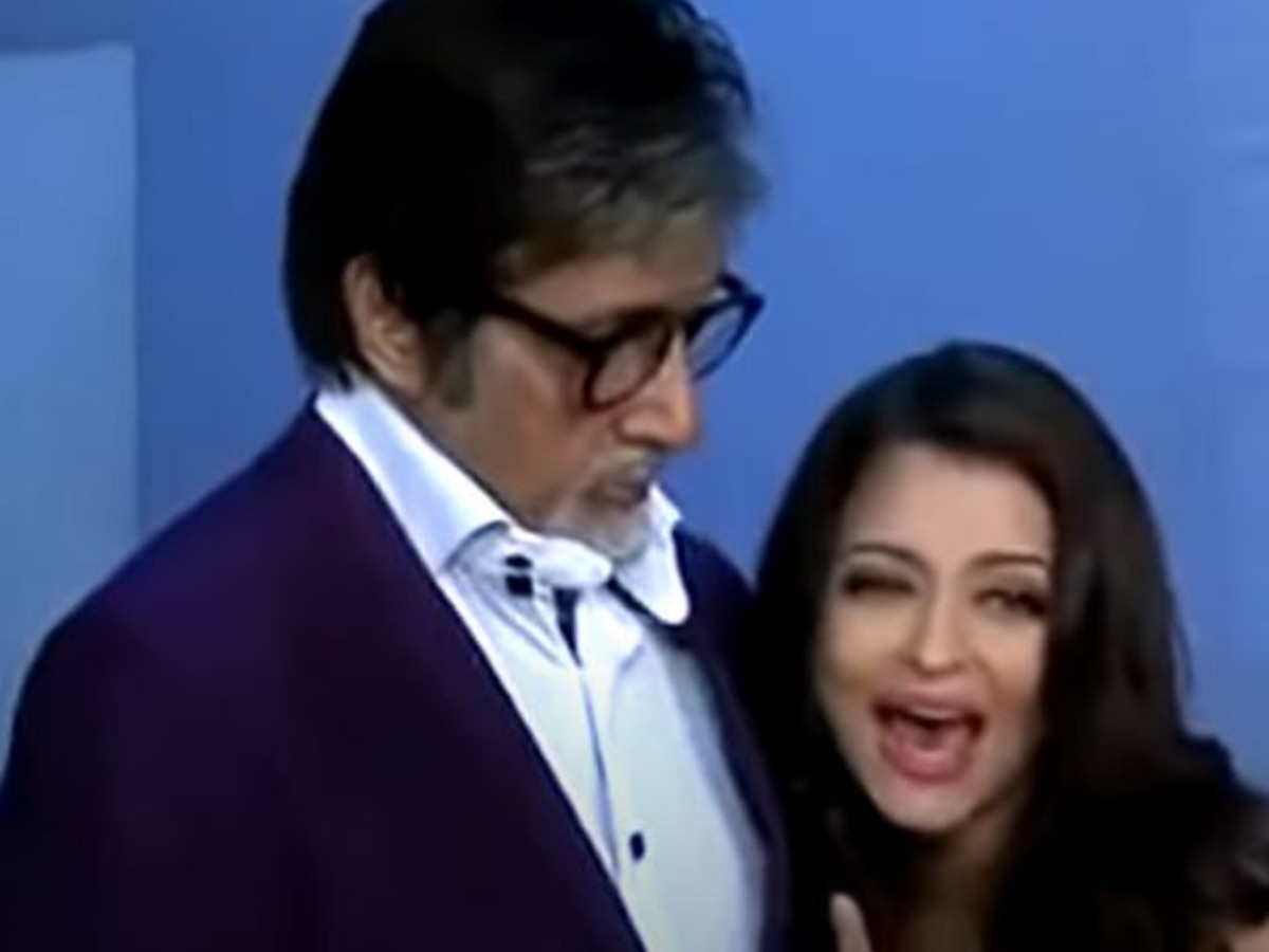 Old Video Of Amitabh Bachchan Saying Stop Behaving Like Aaradhya To Aishwarya Rai Goes Viral image