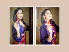 Shweta Tripathi Poses In A Colourful Saree. See Pics