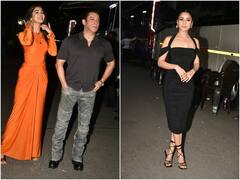 KKBKKJ के प्रमोशन पर Salman Khan- Pooja Hegde कॉन्ट्रास्टिंग शेड्स में लगे स्टाइलिश, शहनाज गिल का भी दिखा किलर लुक